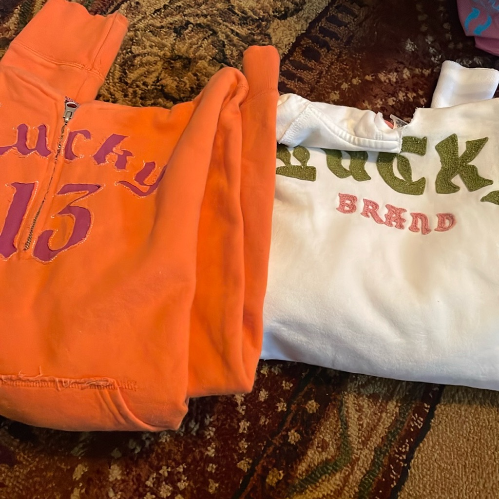 2 Lucky Brand Hoodies